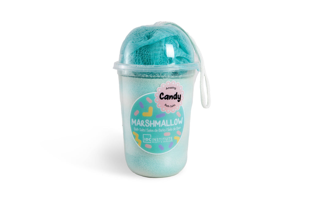 Idc Institute Candy Pack 570 g Sali da bagno con spugna