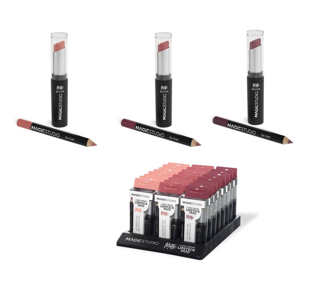 Rossetto e matita matte per labbra Magic Studio