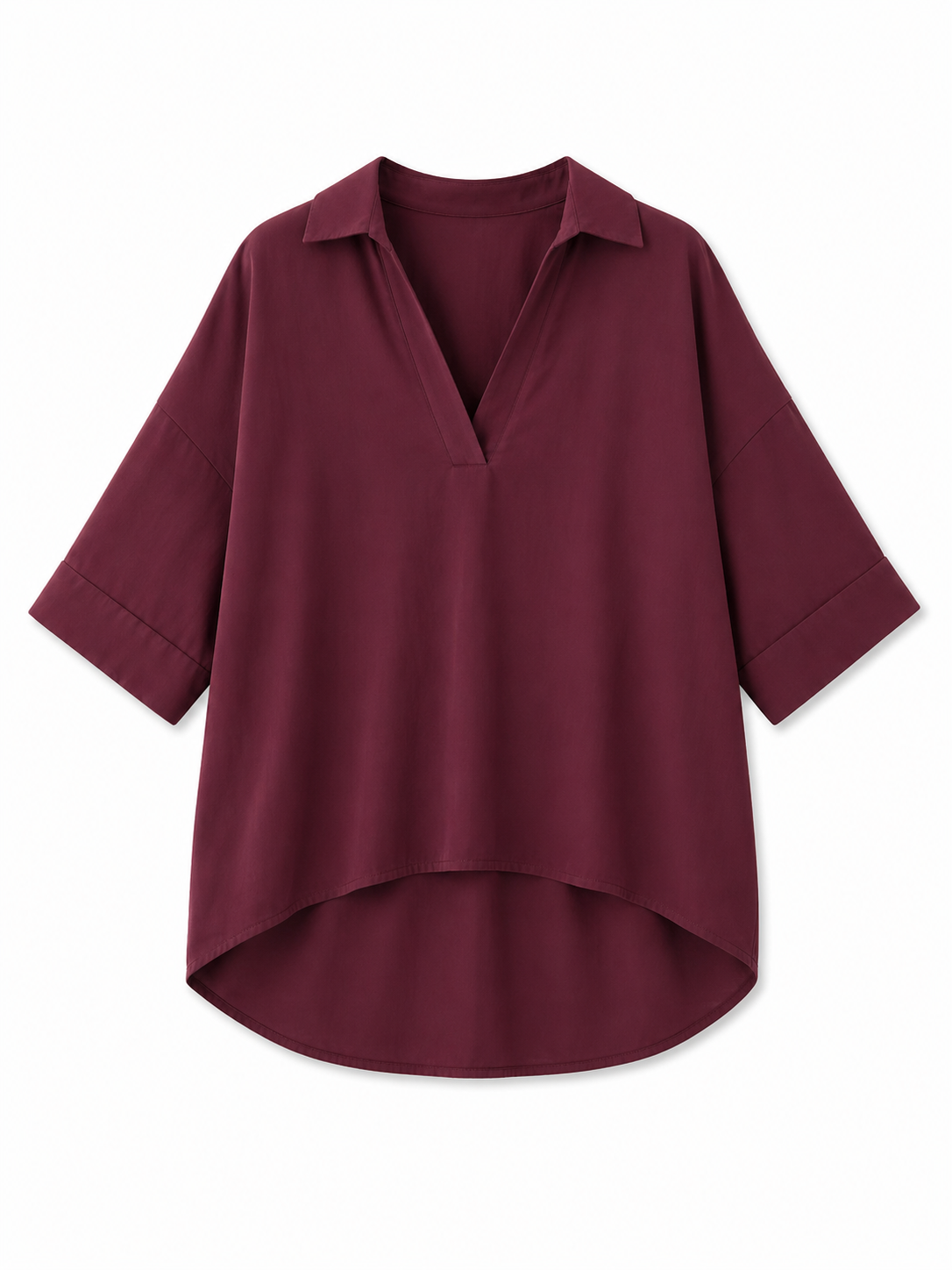 Blusa bordeaux