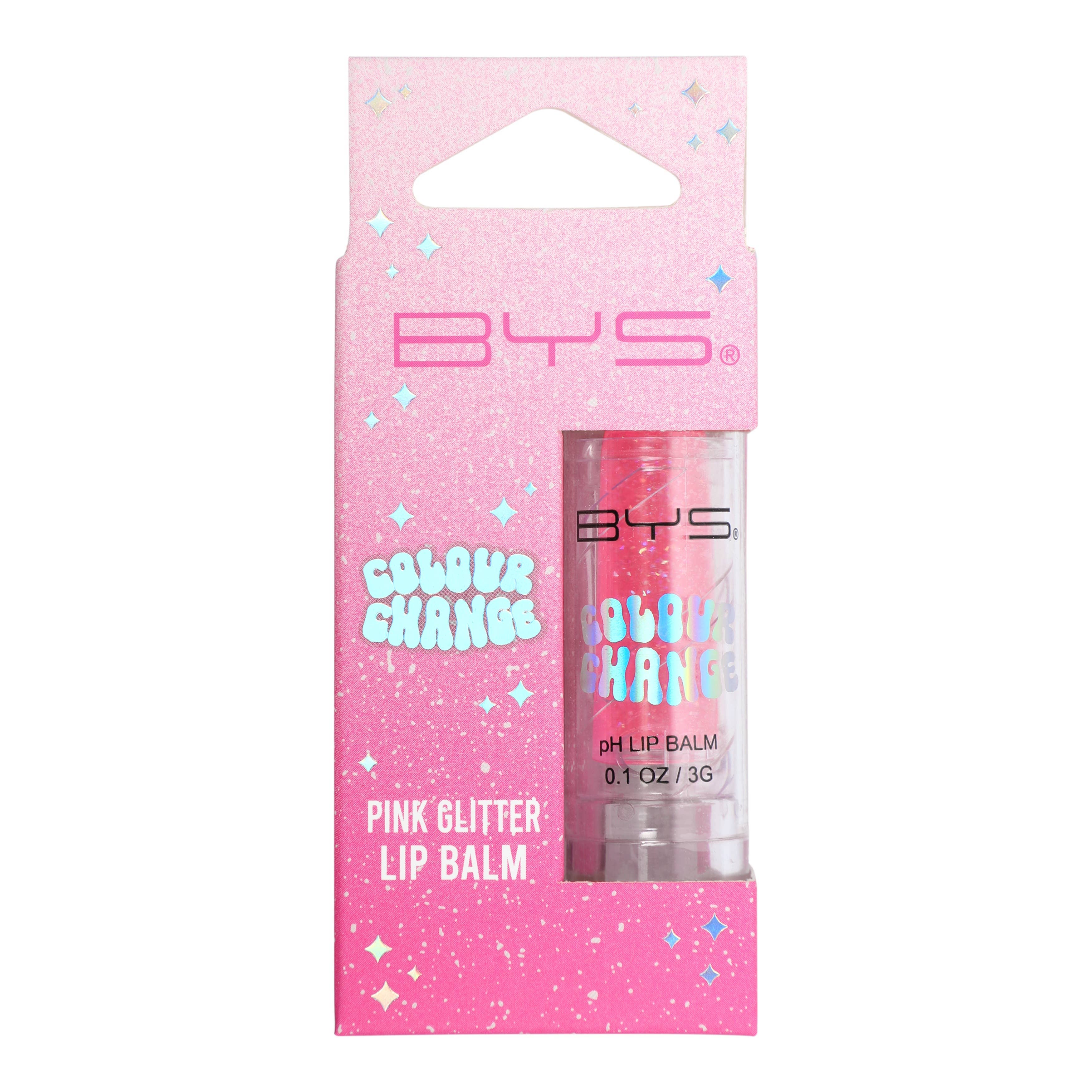 BYS Balsamo Labbra Cambia Colore Ph Rosa Glitterato