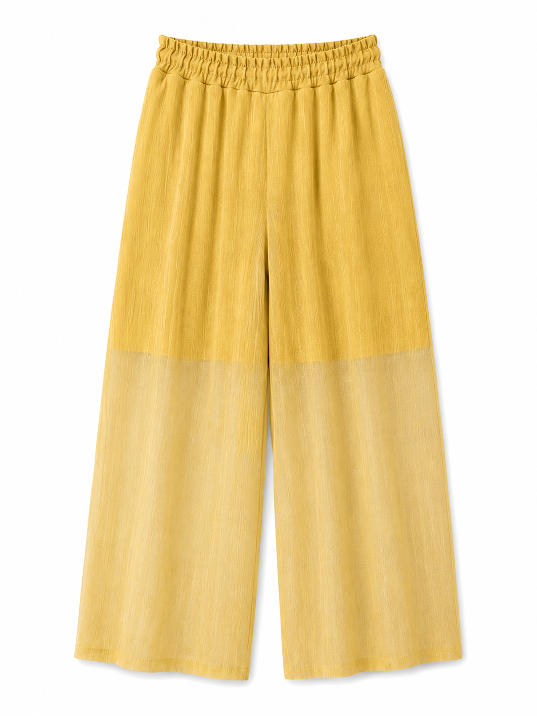 Pantalone largo Giallo