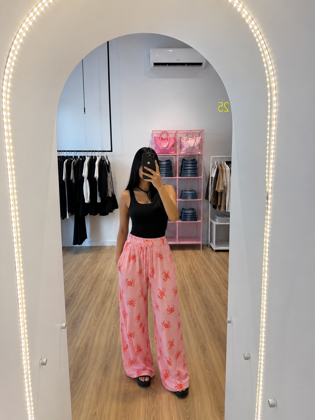 Pantalone ampio granchio