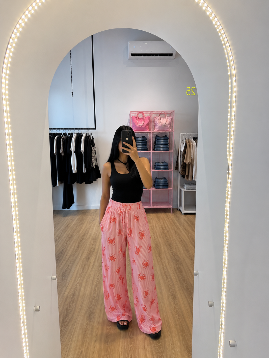 Pantalone ampio granchio