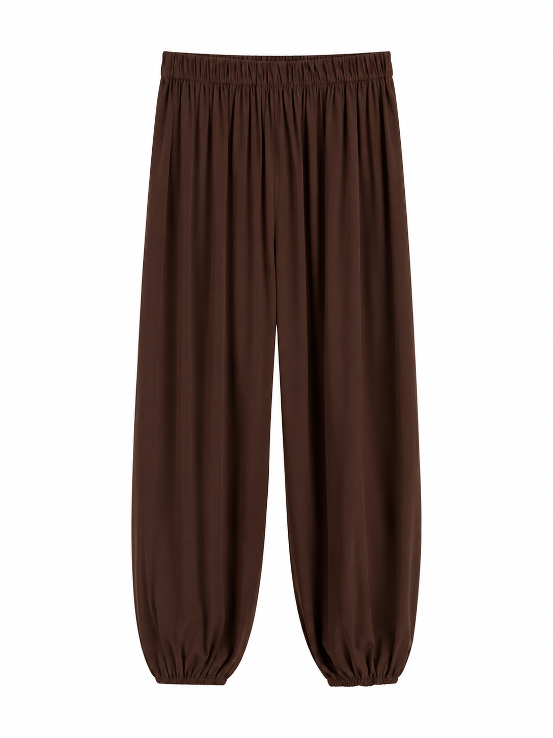 Pantalone a palloncino marrone