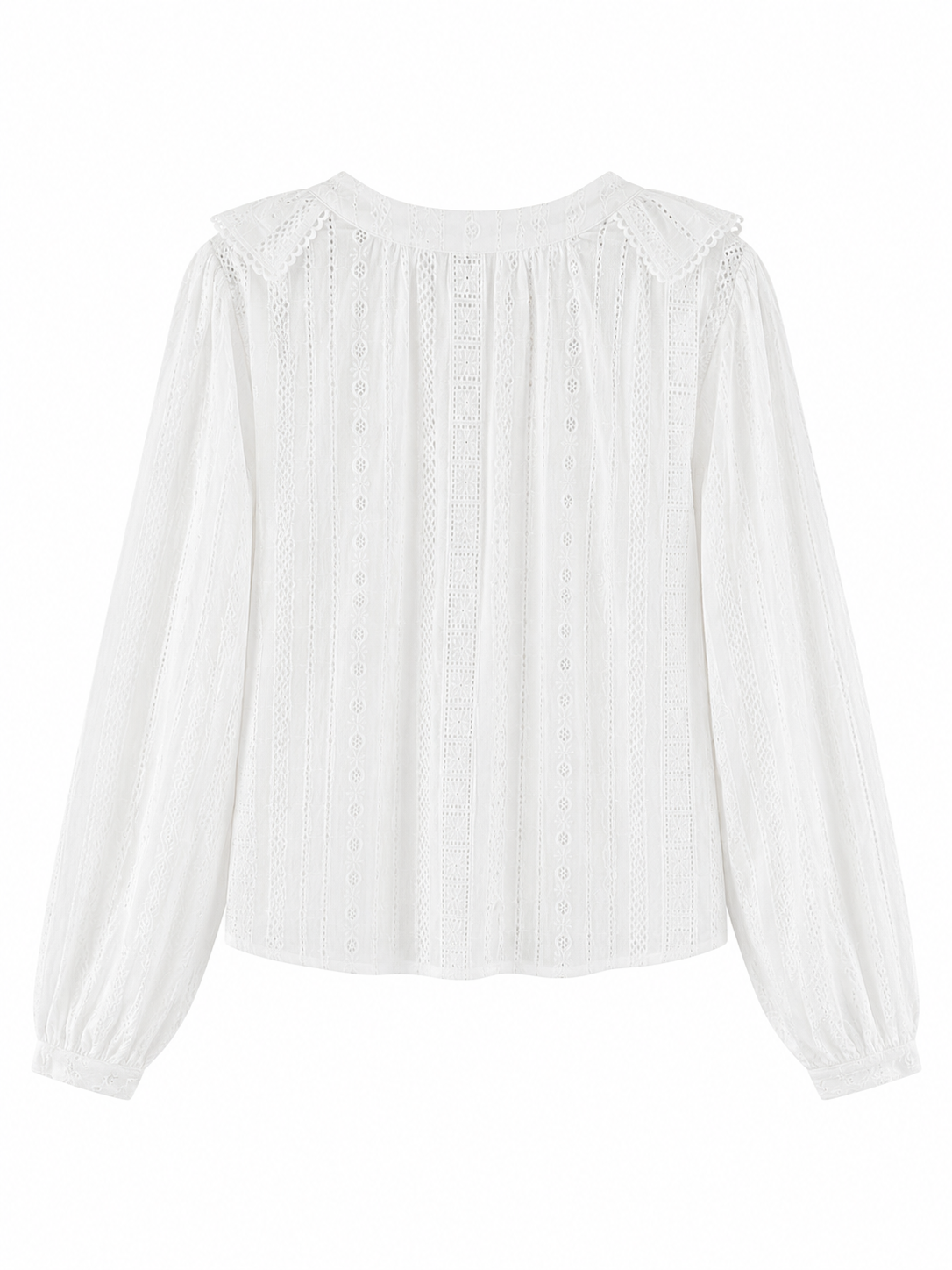 Evie camicia sangallo