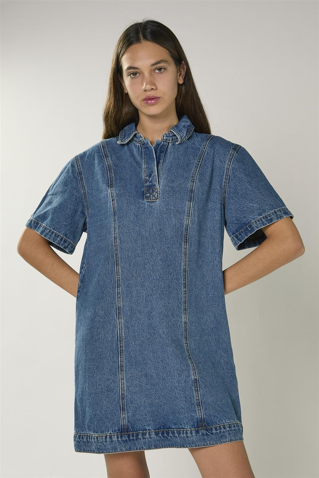 Abito denim glamorous