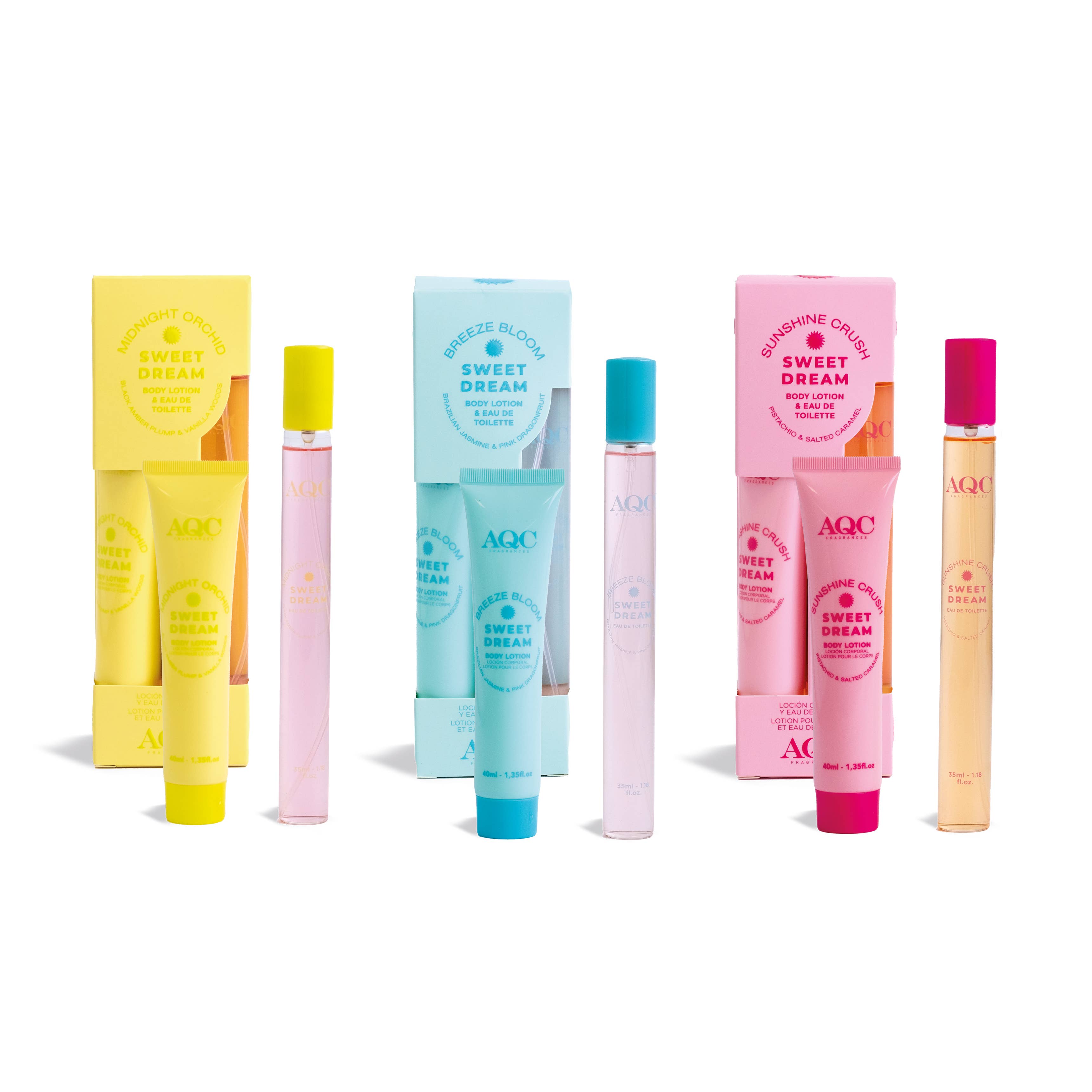 AQC FRAGRANCES SWEET DREAM CONFEZIONE 2 PEZZI LOZIONE CORPO & EAU