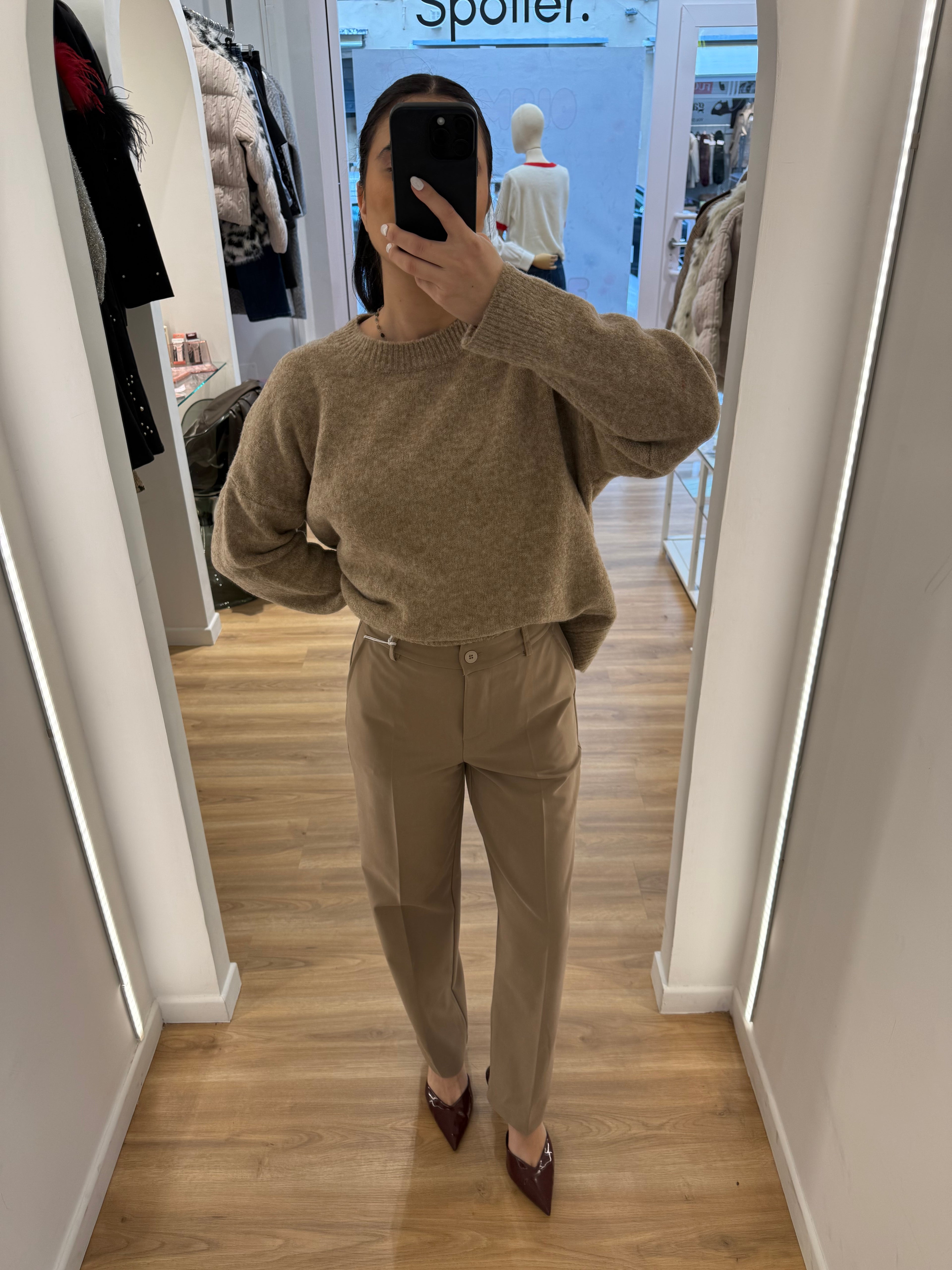 Maglione Classic Beige