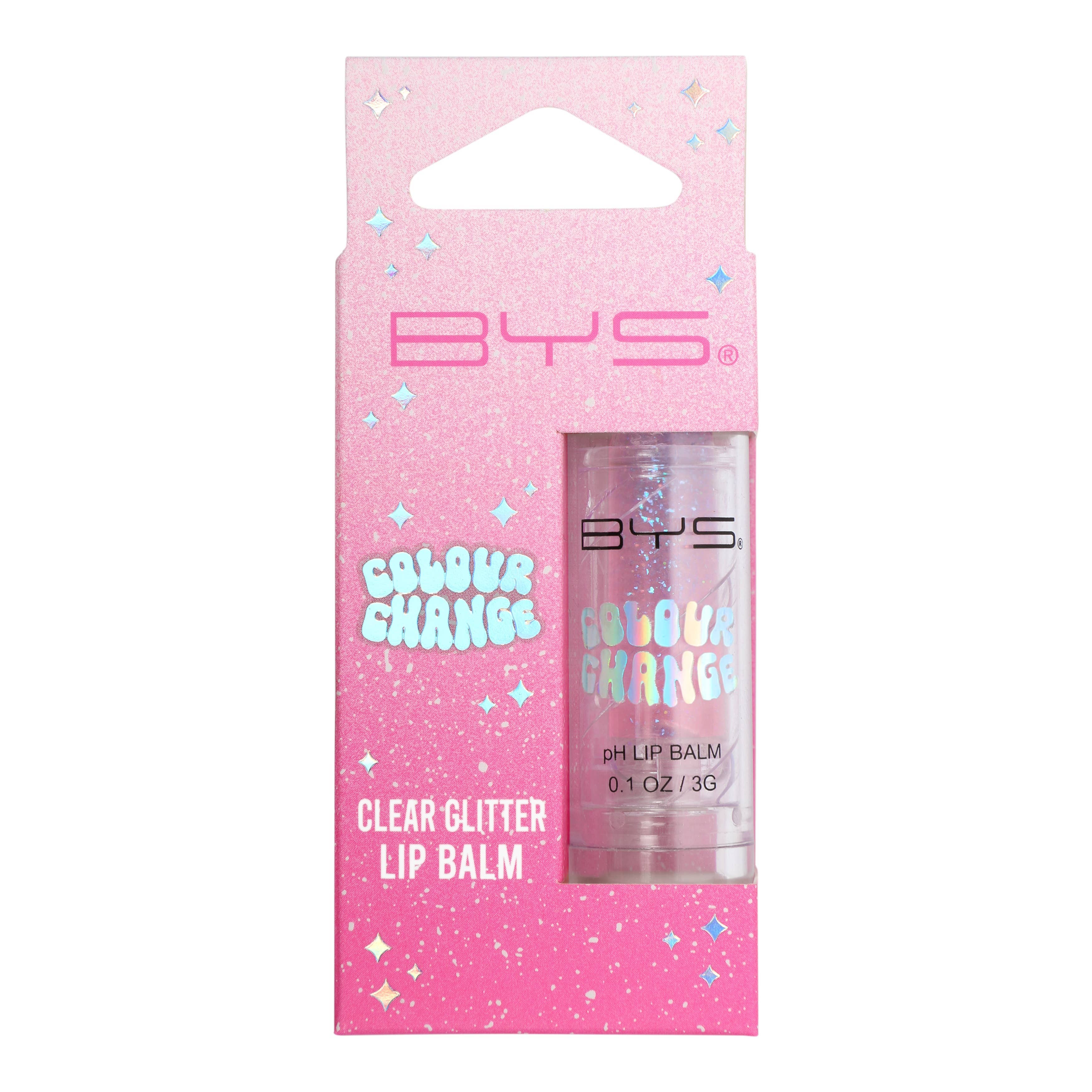 BYS Balsamo Labbra Cambia Colore Ph Glitter Trasparente