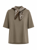 T-shirt foulard fango