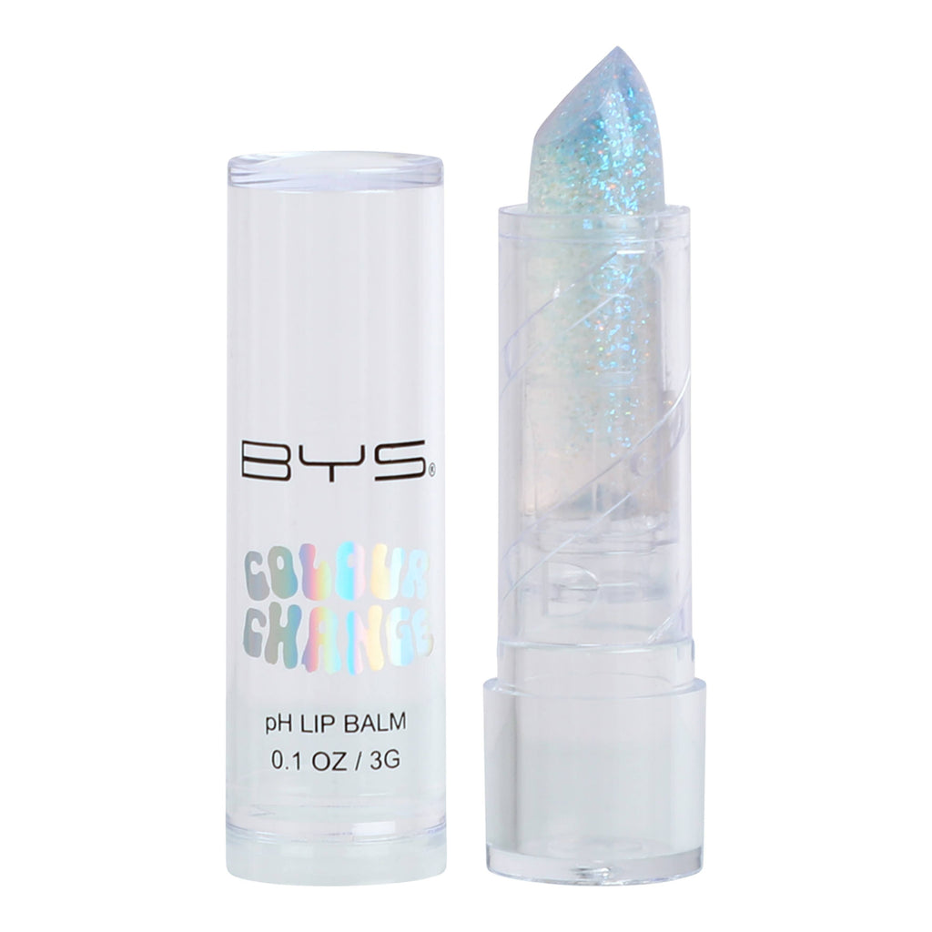 BYS Balsamo Labbra Cambia Colore Ph Glitter Trasparente