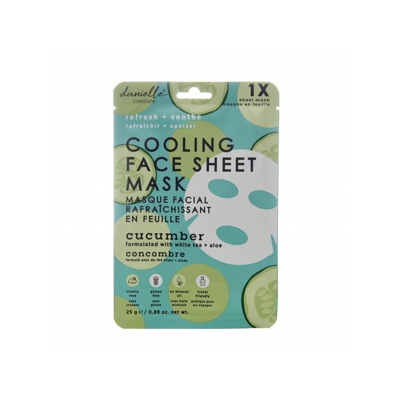 Maschera viso rinfrescante monouso Danielle