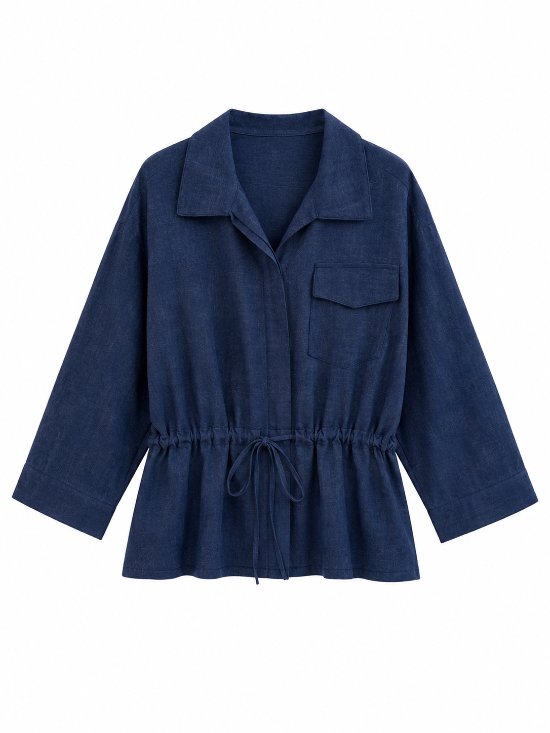 blusa/camicia blu notte