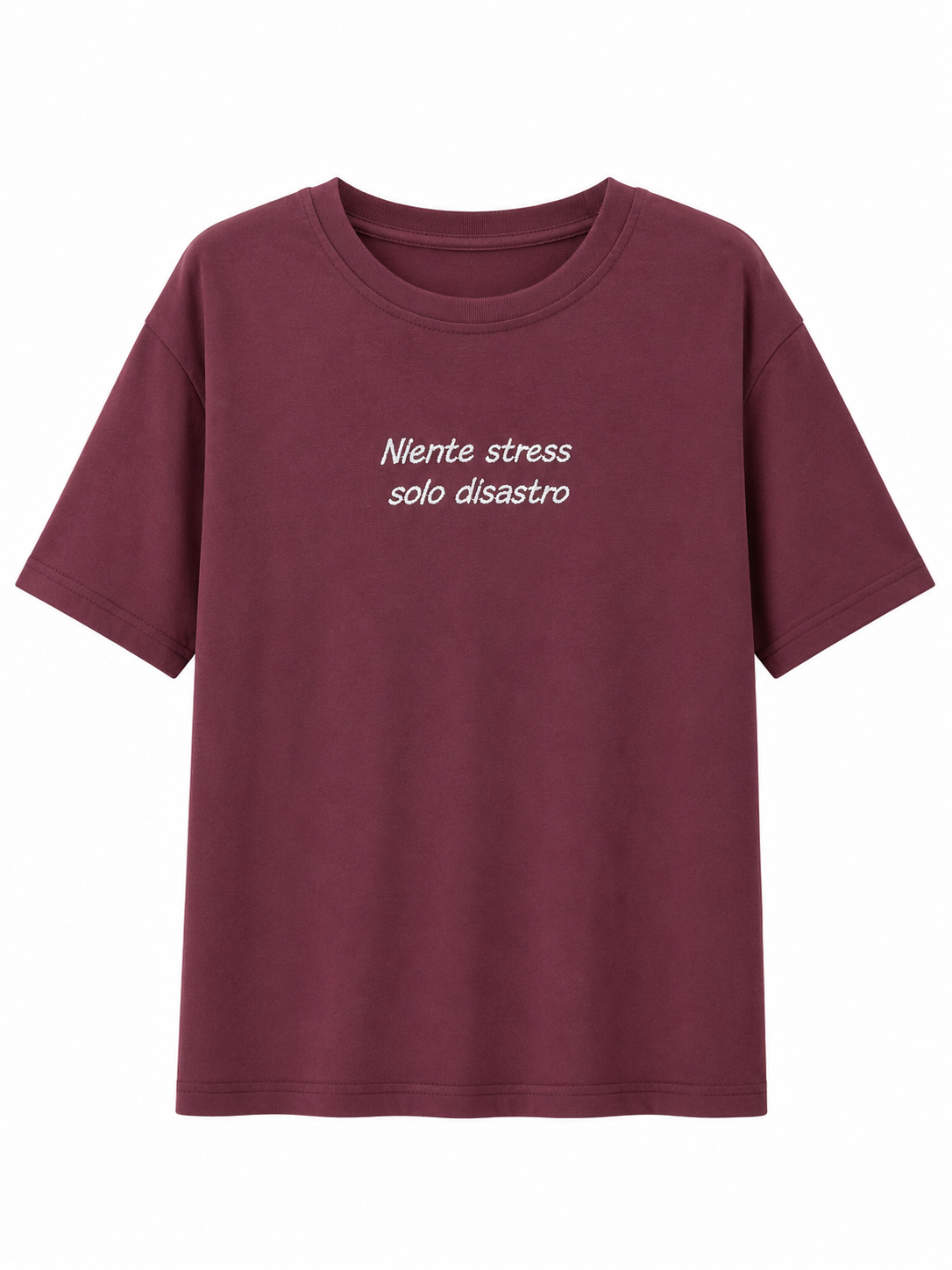 T-shirt "Niente Stress Solo Disastro"
