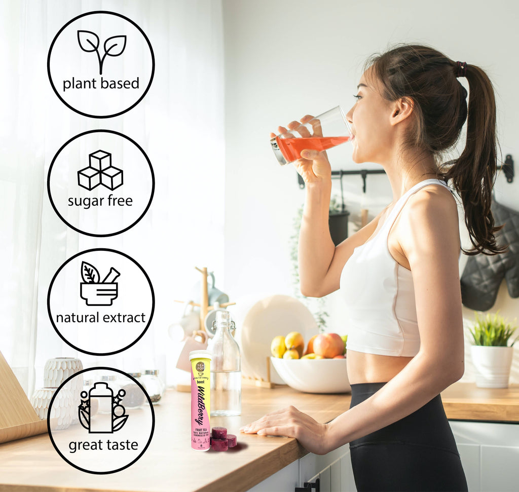 Lemon Ginger Green TEA su bastoncino! (vassoio per bastoncin