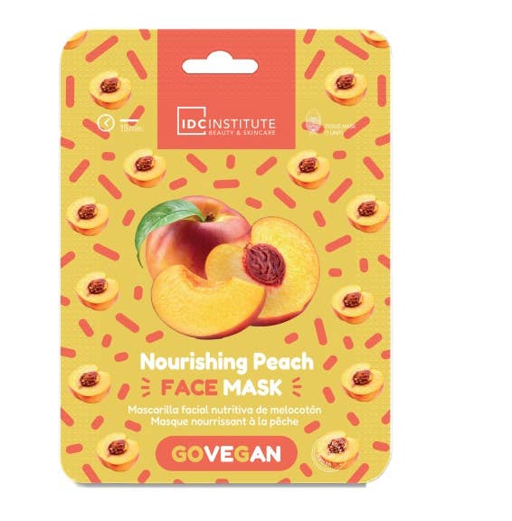 Maschera viso Idratante alla pesca per pelle secca
