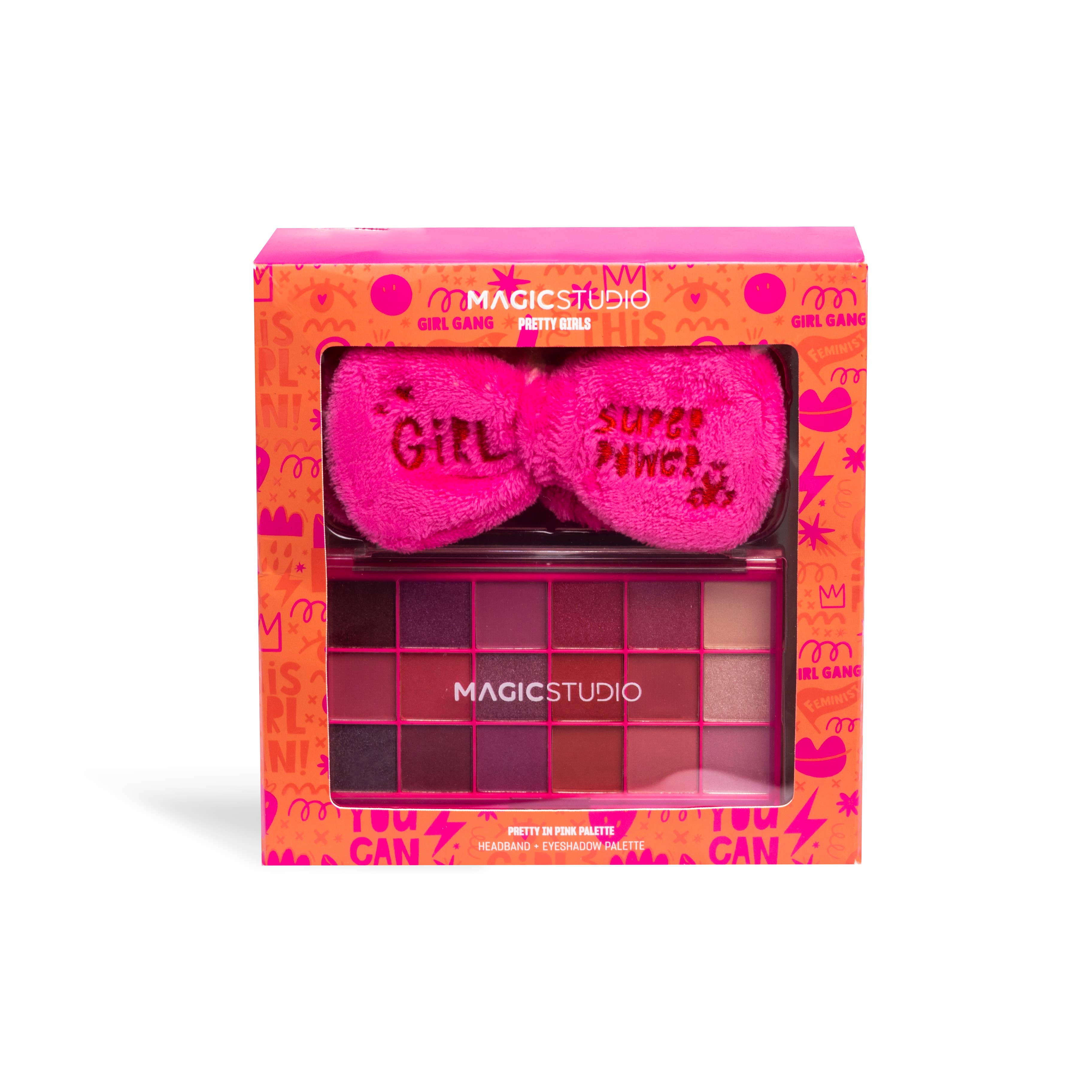 MAGIC STUDIO set fascia più palette ombretti