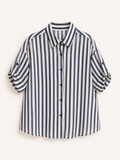 Camicia righe blu