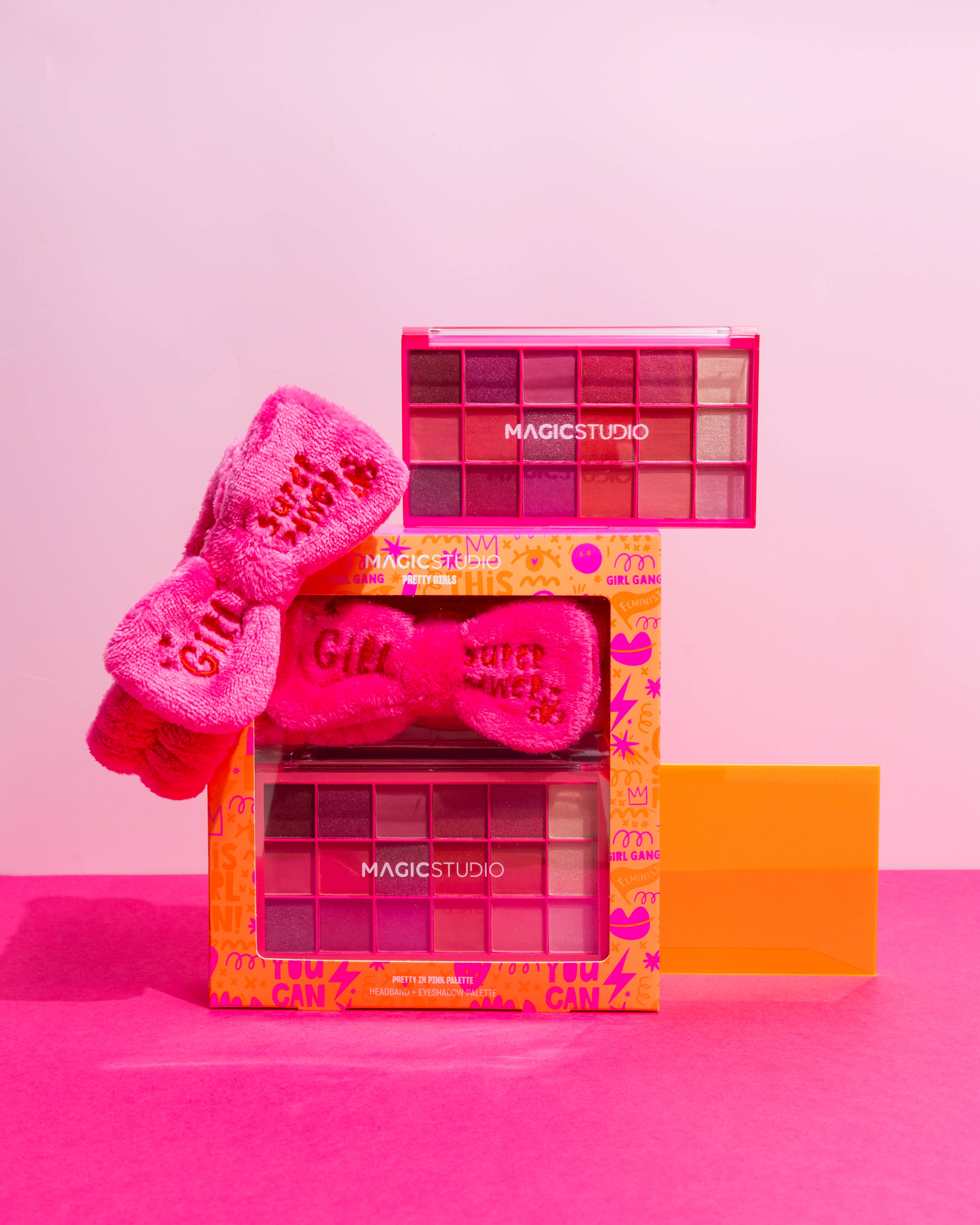 MAGIC STUDIO set fascia più palette ombretti