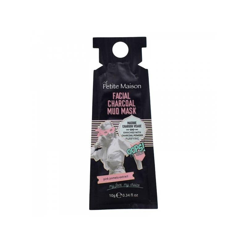 Maschera Viso al Carbone di Fango Petite Maison 10g