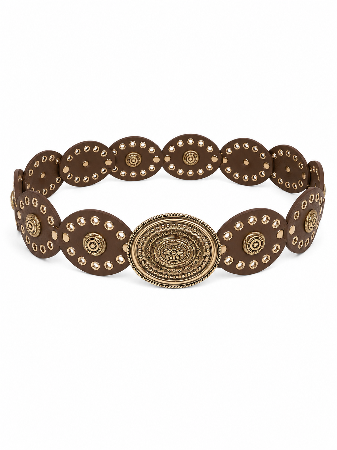 Cintura borchie oro