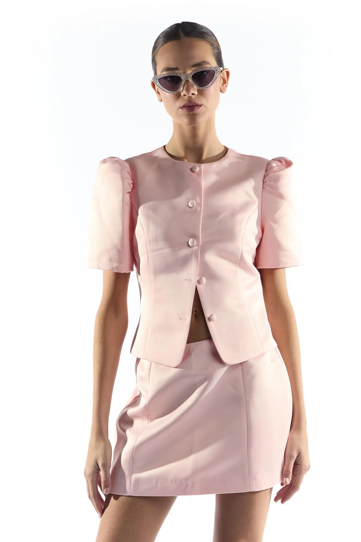 Minigonna Rosa Chiaro