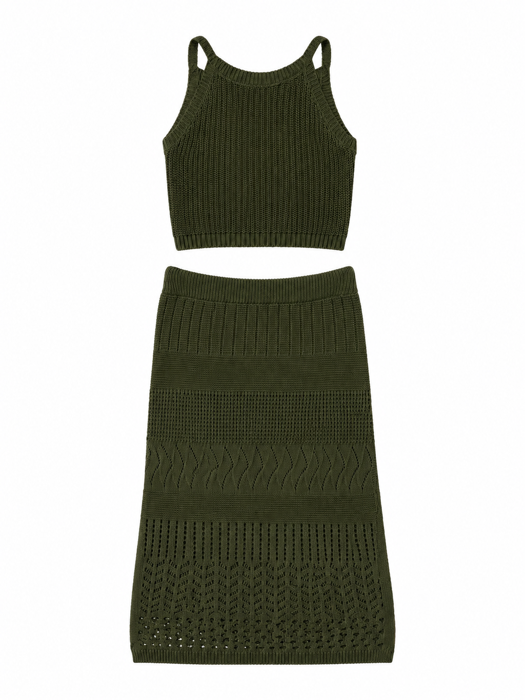 Set Verde - Top + Gonna