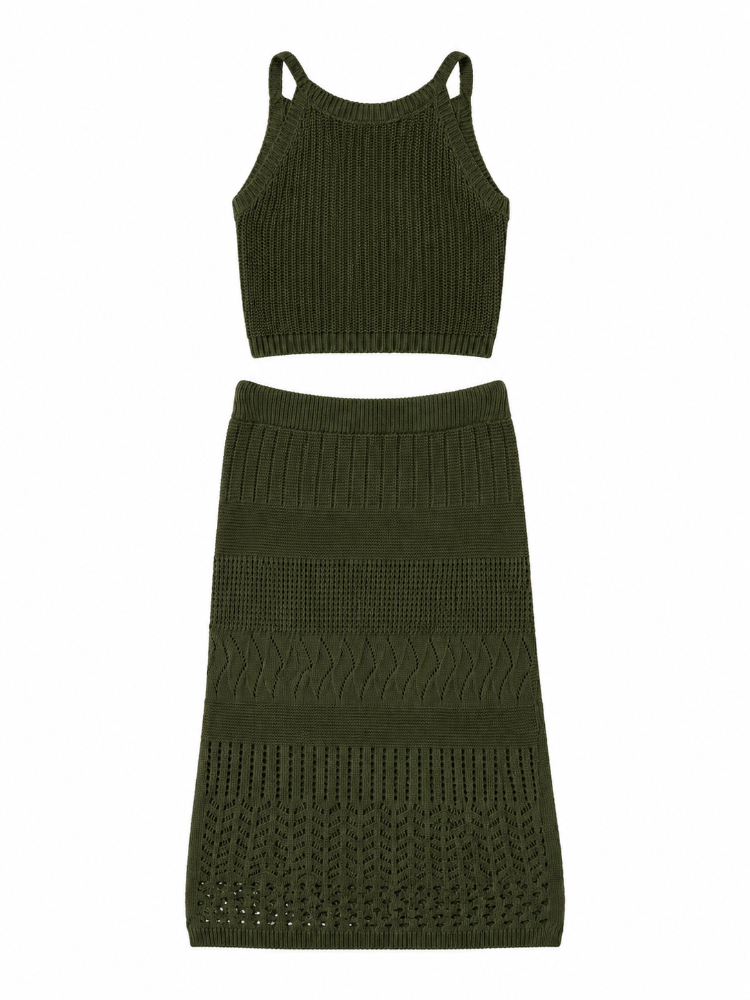 Set Verde - Top + Gonna