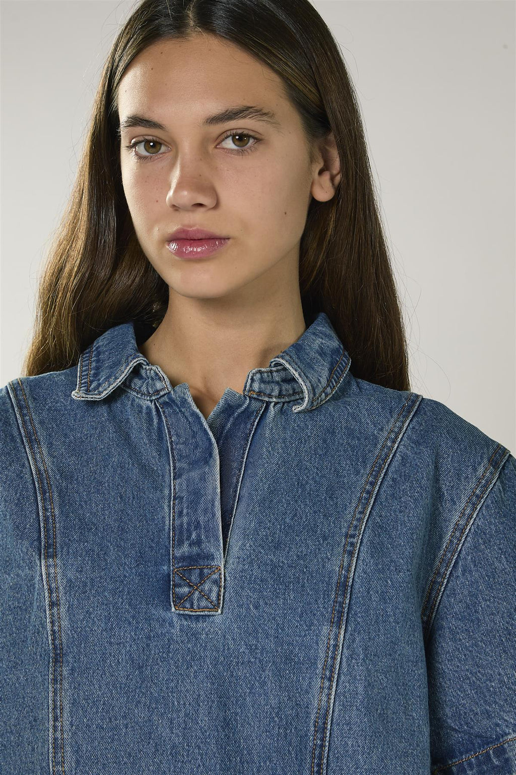 Abito denim glamorous