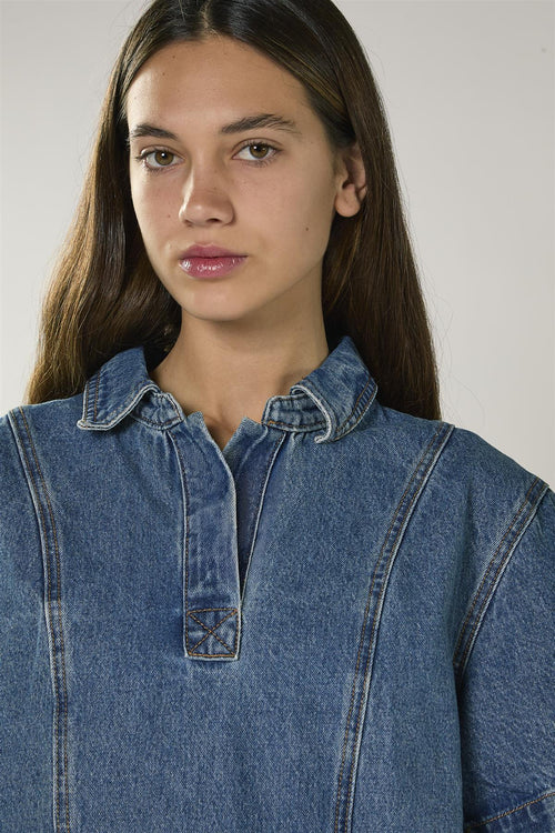 Abito denim glamorous