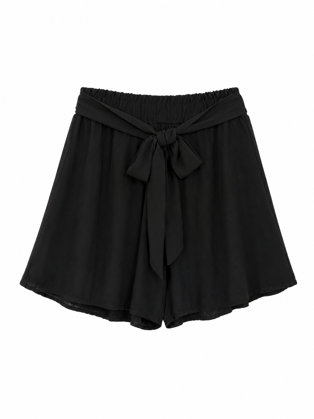 Shorts fluido nero