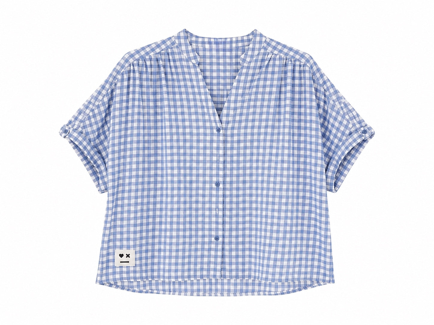 blusa vichy