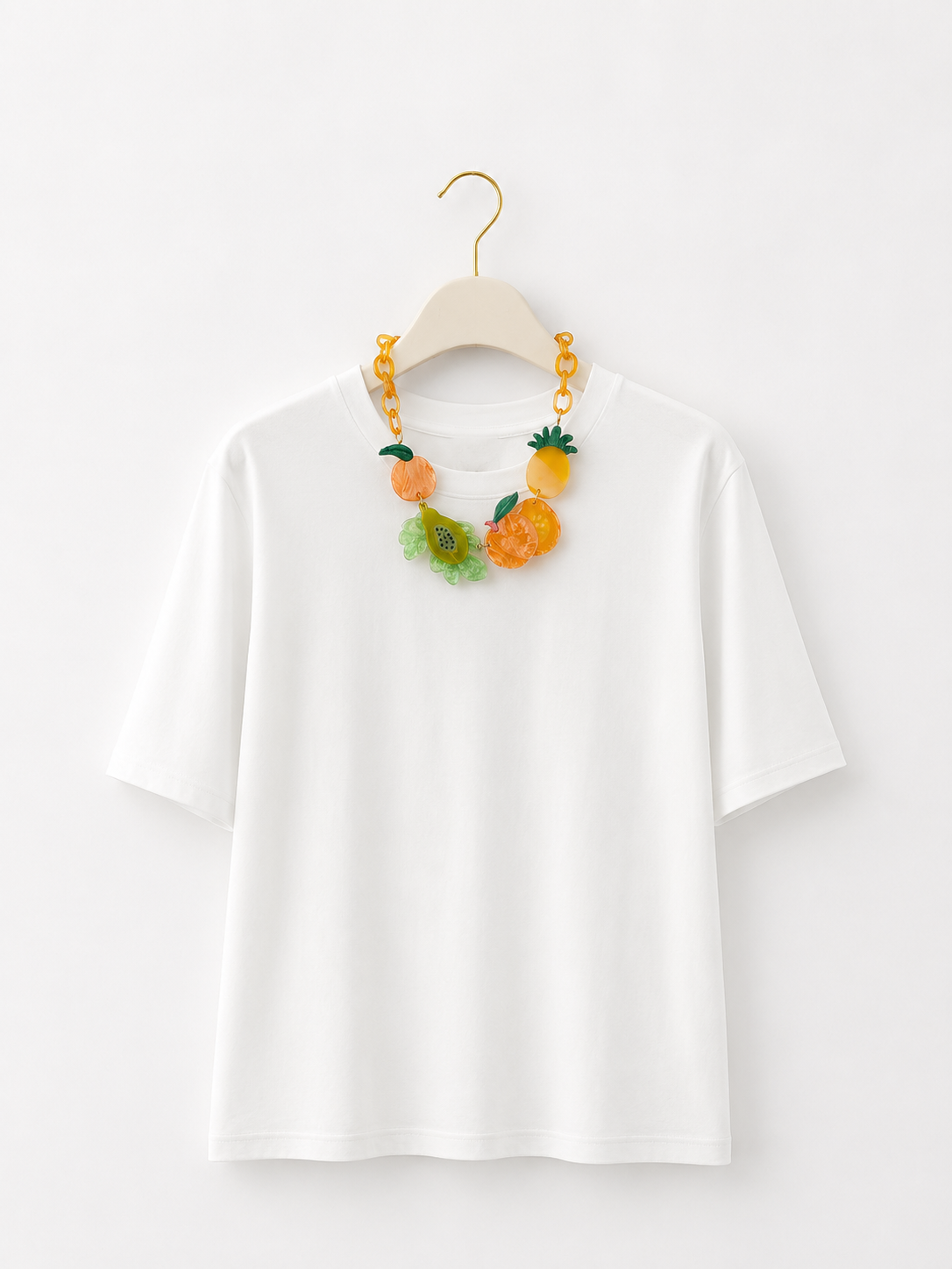 T-shirt collana