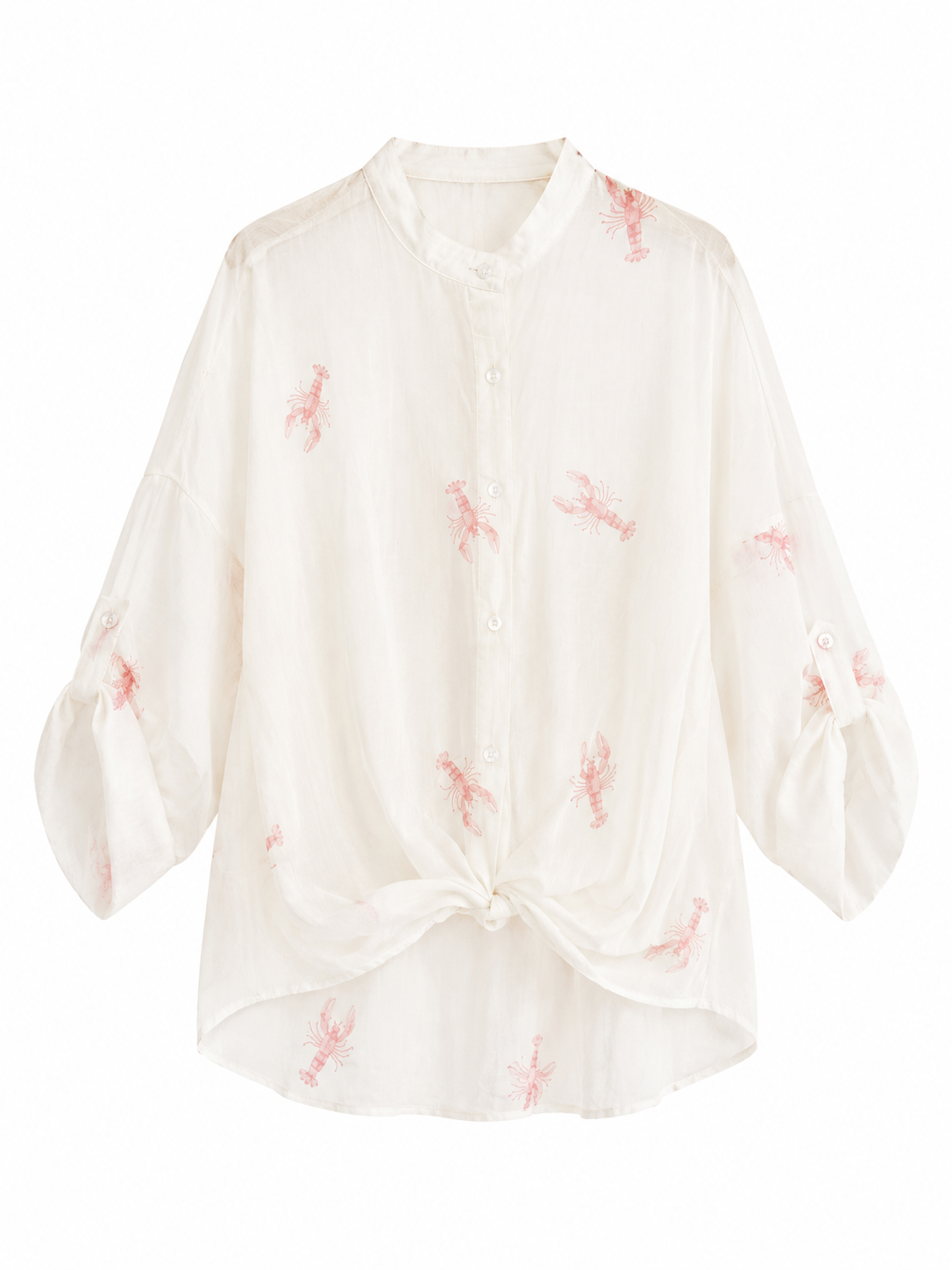 Camicia Aragosta rosa