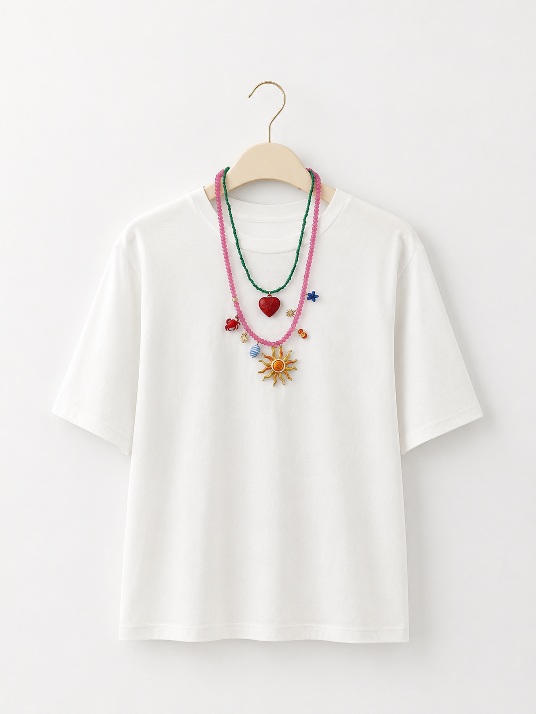 T-shirt collana