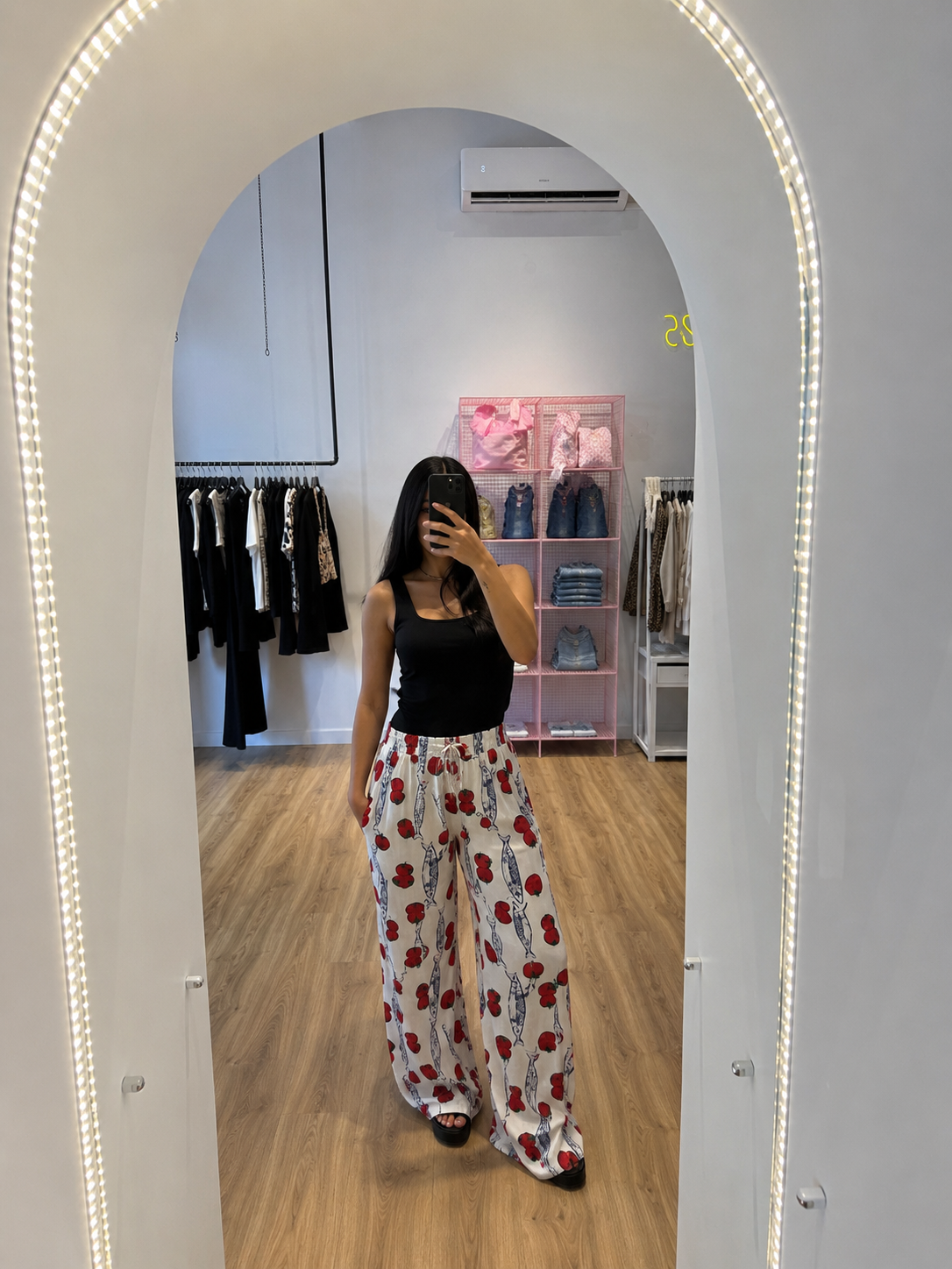 Pantalone ampio sardine