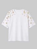 T-shirt borchie