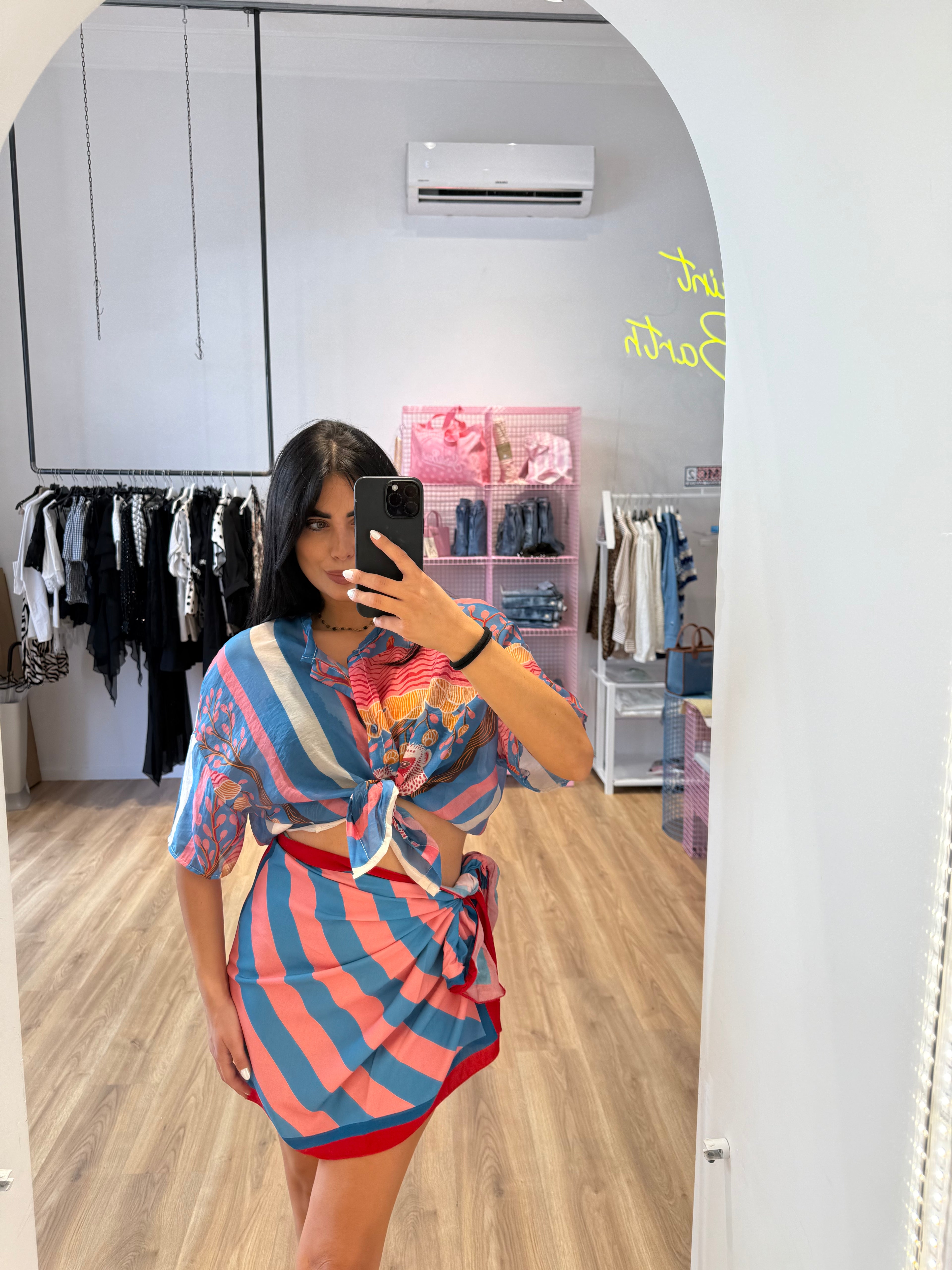 Set camicia + pareo monkey