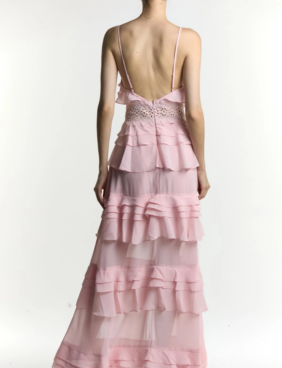 Abito dusty rose