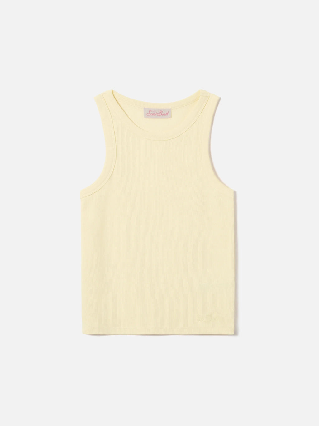 Tank Top giallo pastello
