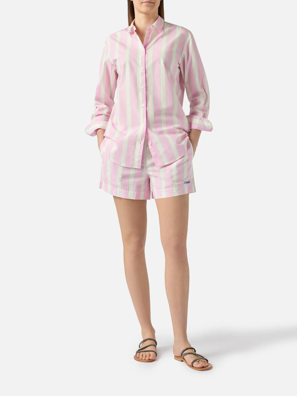 BRIGITTE  - COTTON SB BEACH STRIPES 2153 EMB