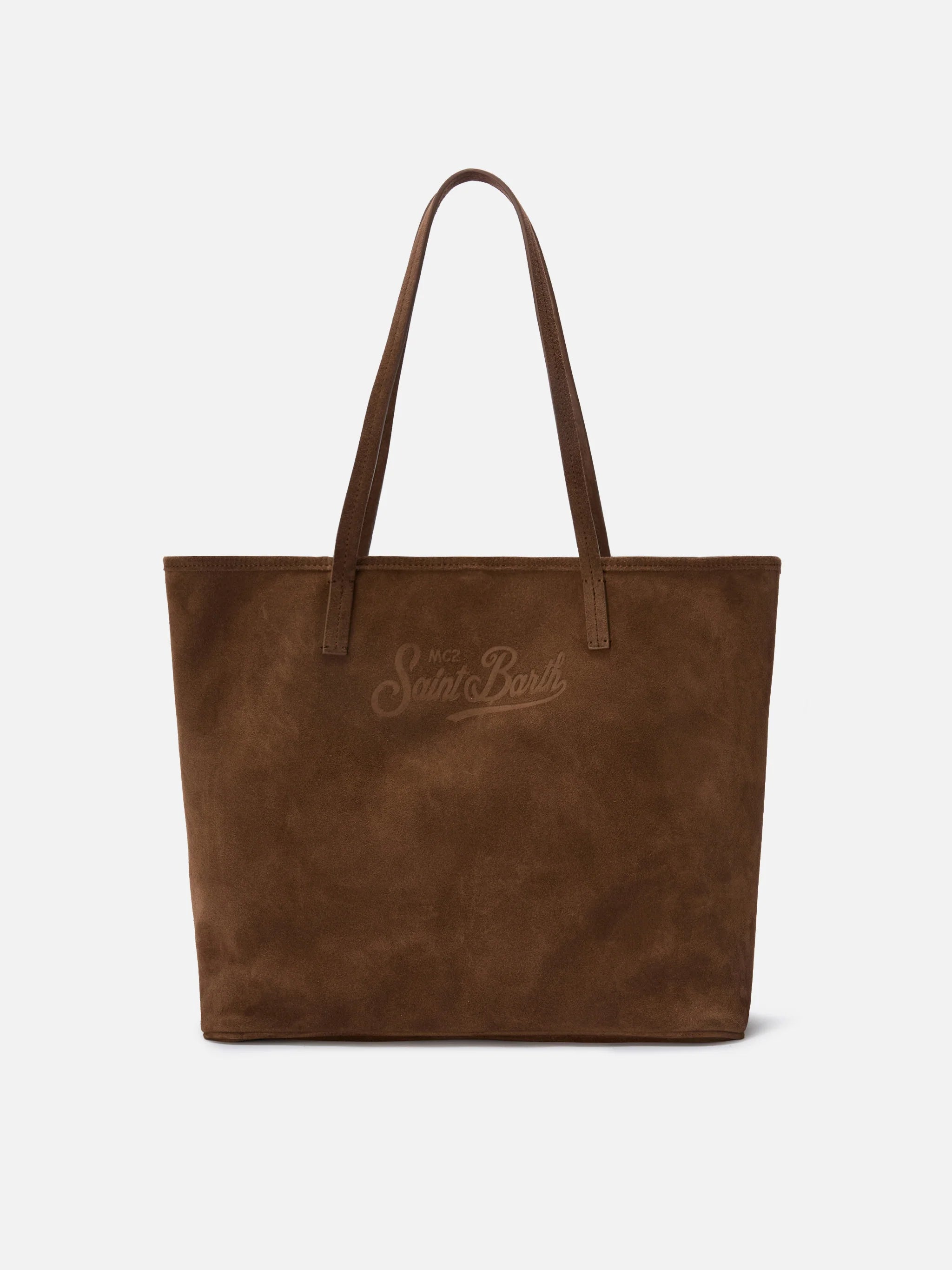 CITY BAG SUEDE - 18 BROWN