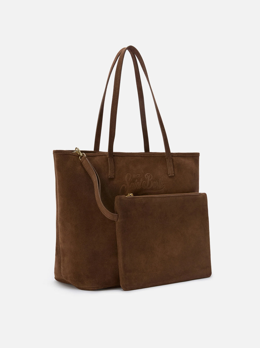 CITY BAG SUEDE - 18 BROWN