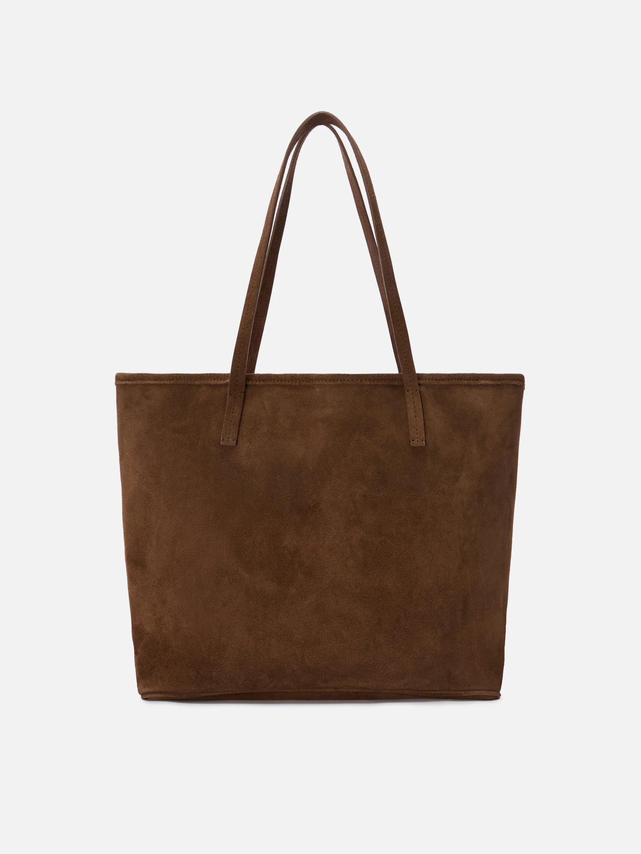CITY BAG SUEDE - 18 BROWN