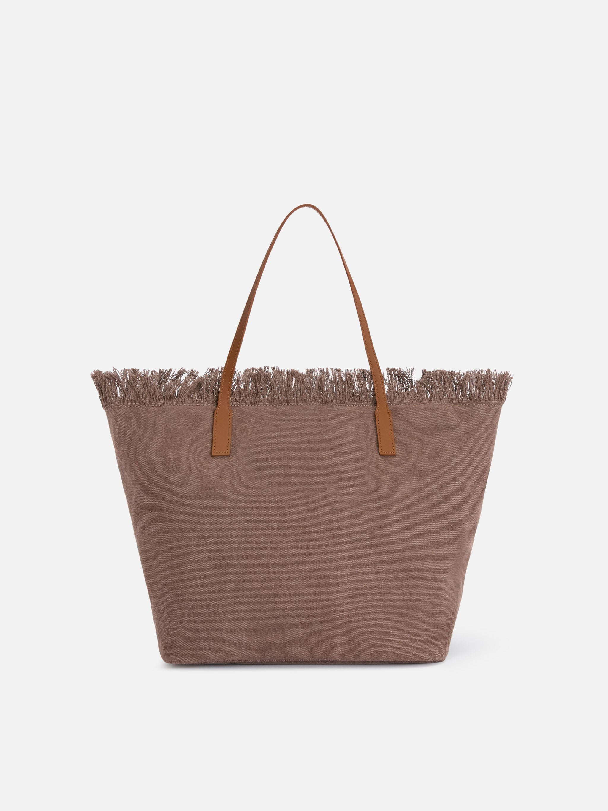 CITY BAG FRINGE - CANVAS 18 EMB