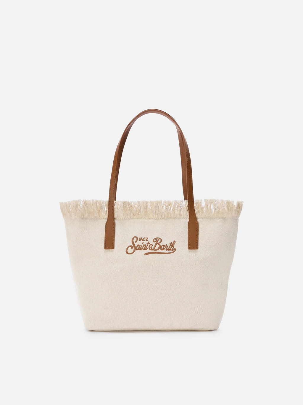 CITY BAG MID FRINGE  - CANVAS 1018 EMB