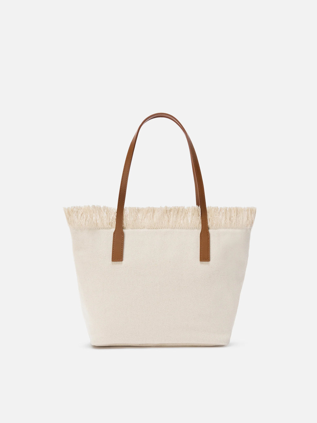 CITY BAG MID FRINGE  - CANVAS 1018 EMB