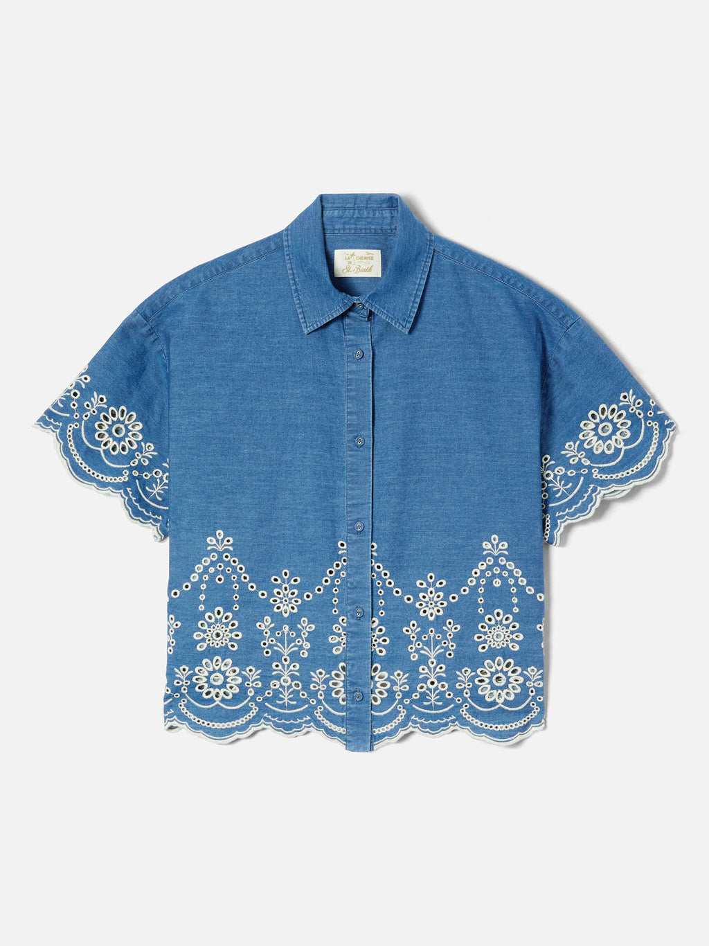 CLEMENTINE - CHAMBRAY M MORRIS FLOWER 10 EMB