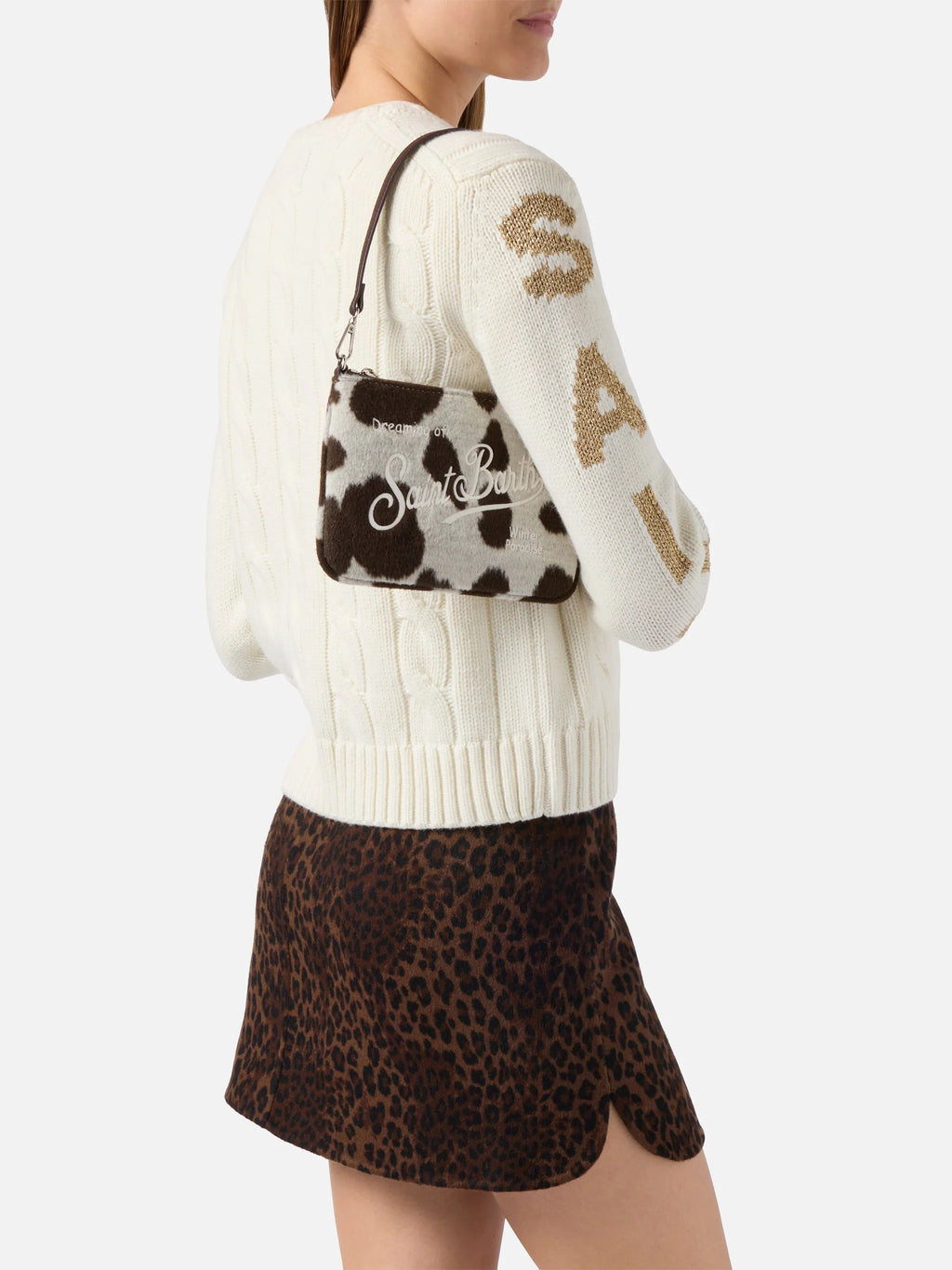 PARISIENNE MINI FELT - Borsa