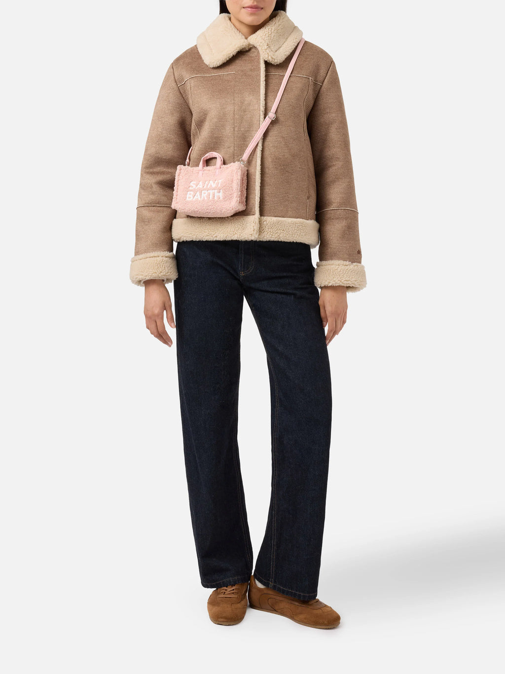 PHONE BAG TEDDY - Borsetta ROSA